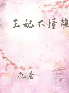 王妃不懂规矩