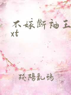 不嫁断袖王爷txt