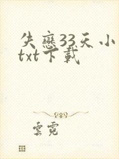 失恋33天小说txt下载