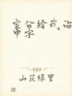 家公给我治疗5中字