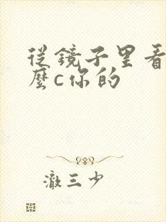 从镜子里看我怎么c你的