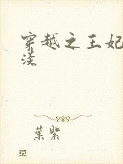 穿越之王妃太冷淡