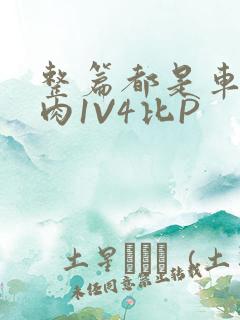 整篇都是车的多肉1V4比P