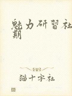 魅力研习社43期