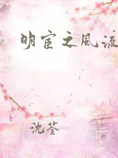 明宦之风流无边