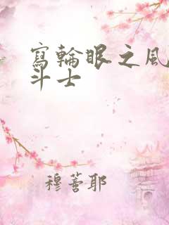 写轮眼之风流圣斗士