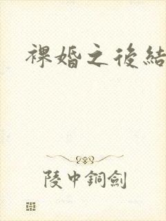 裸婚之后结局