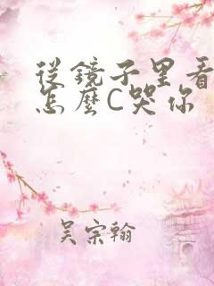 从镜子里看我是怎么C哭你