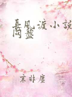 长风渡小说百度网盘