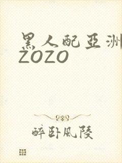 黑人配亚洲女人ZOZO