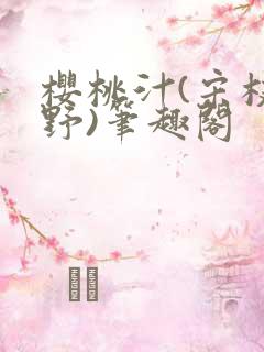 樱桃汁(宋枝江野)笔趣阁