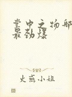 掌中之物哪一章最劲爆