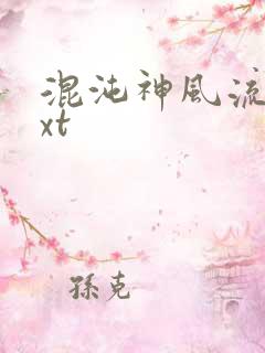 混沌神风流史txt