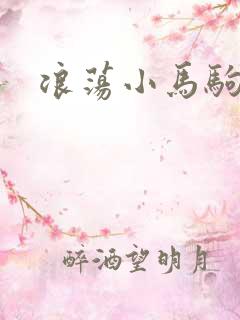 浪荡小马驹