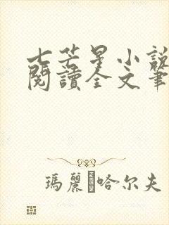 七芒星小说免费阅读全文笔趣阁