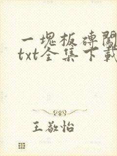 一块板砖闯仙界txt全集下载