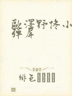 欧泽野佟小曼无弹屏