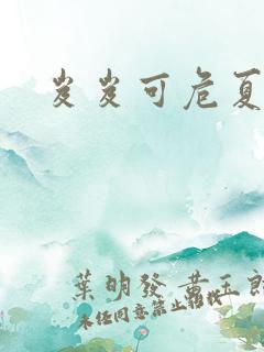 岌岌可危夏小正