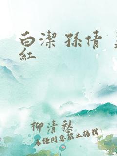 白洁 孙倩 美红