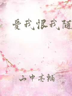 爱我恨我随便你