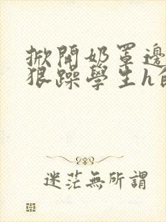 掀开奶罩边躁狠狠躁学生h的小说