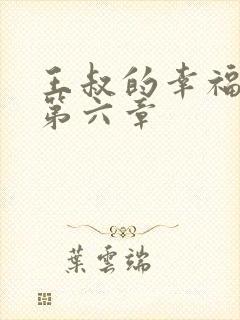 王叔的幸福生活第六章