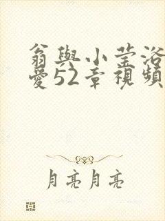 翁与小莹浴室欢爱52章视频