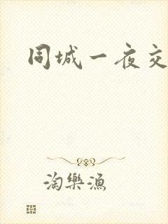 同城一夜交友