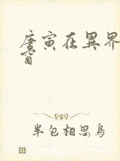 唐寅在异界无弹窗