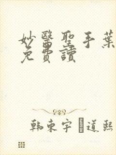 妙医圣手叶皓轩免费读