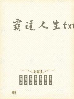 霸道人生txt