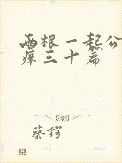 两根一起公憩止痒三十篇