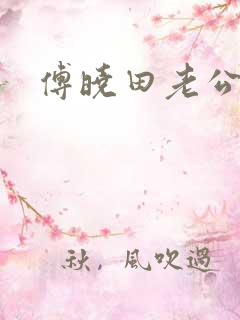 傅晓田老公是谁