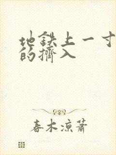 地铁上一寸一寸的挤入