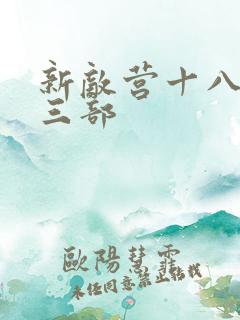 新敌营十八年第三部