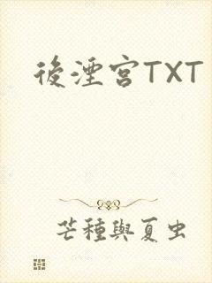 后湮宫TXT