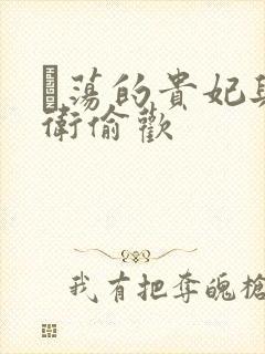 滛荡的贵妃与侍卫偷欢