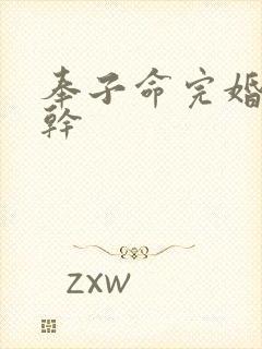 奉子命完婚 高干