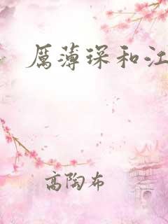 厉薄琛和江阮阮