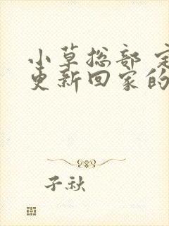 小草总部 定期更新回家的路