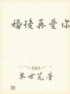 婚后再爱你