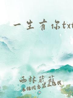 一生有你txt