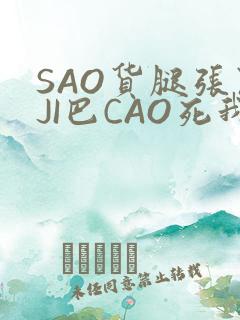 SAO货腿张开JI巴CAO死我