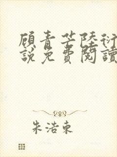 顾青芒陆衍牧小说免费阅读