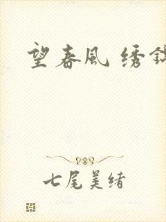 望春风 绣锦