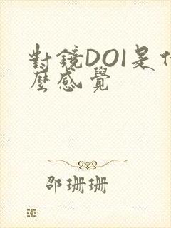 对镜DOI是什么感觉