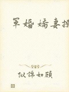 军婚 娇妻撩人