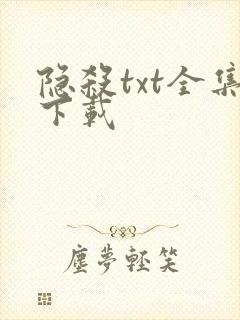 隐杀txt全集下载