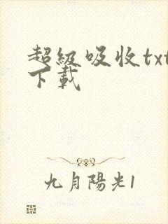 超级吸收txt下载