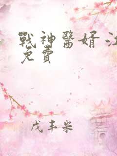 战神医婿 江辰免费